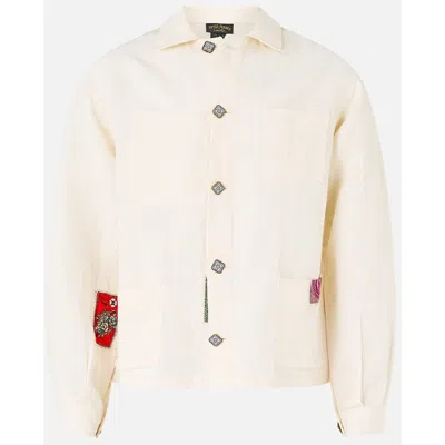 Camilla Embellished Chore Coat Notes From The Road In Neutral