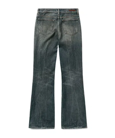 1989 Studio Gucci Multicolor Leather And Fabric Multicolor Sneakers In Blue