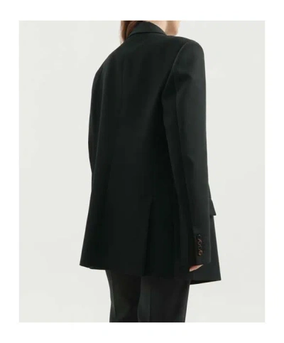 1989 Studio Double-breasted Buttoned Blazer In Green