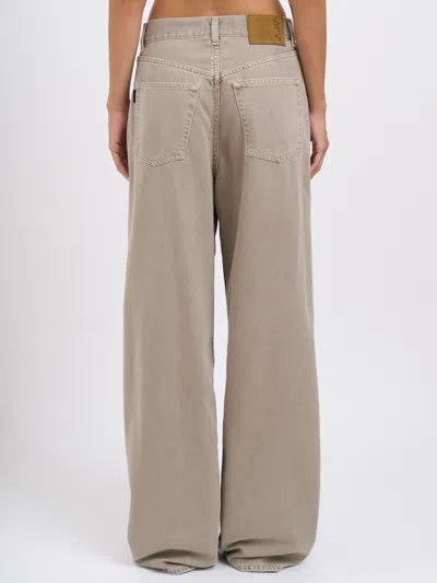 Haikure Candy Soft Ecru Pants In Neutral