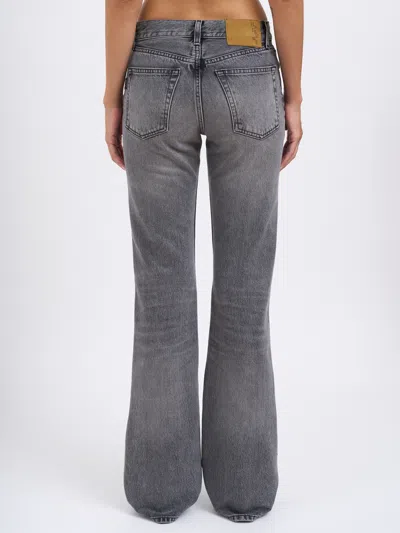 Haikure Five-pocket Denim Trousers In Multi