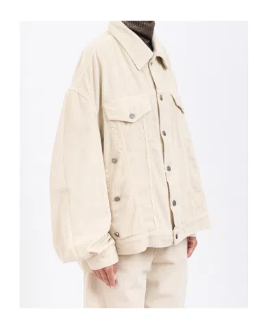 Haikure Button-down Long-sleeved Casual Jacket In Multi