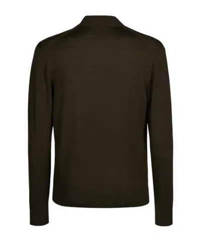 Sease Long-sleeved T-shirt In Brown