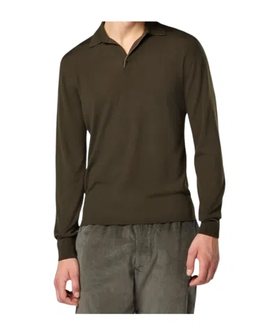Sease Long-sleeved T-shirt In Brown