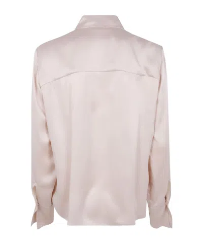 Blugirl Buttoned Long-sleeved Shirt In Animal Print