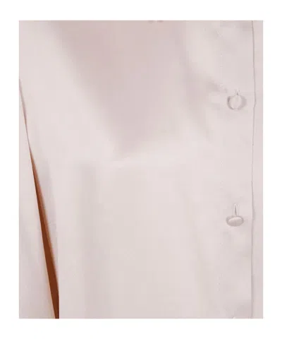 Blugirl Buttoned Long-sleeved Shirt In Animal Print