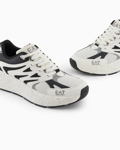 Ea7 Emporio Armani Sneakers White In White
