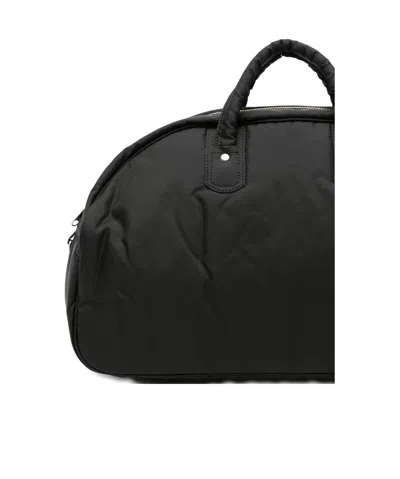 Comme Des Garçons Zip Padded Tote Bag In Black