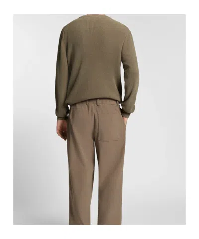 Hugo Boss Maglione Effetto Velluto A Coste Marrone In Brown