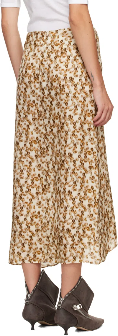 Isabel Marant "lisanne" Skirt In Brown