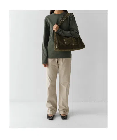 Gimaguas Houlder Maxi Bag In Green