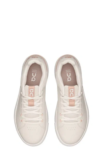 On Kids' The Roger Youth Tennis Sneaker In White