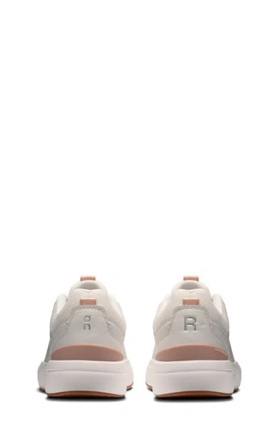 On Kids' The Roger Youth Tennis Sneaker In White