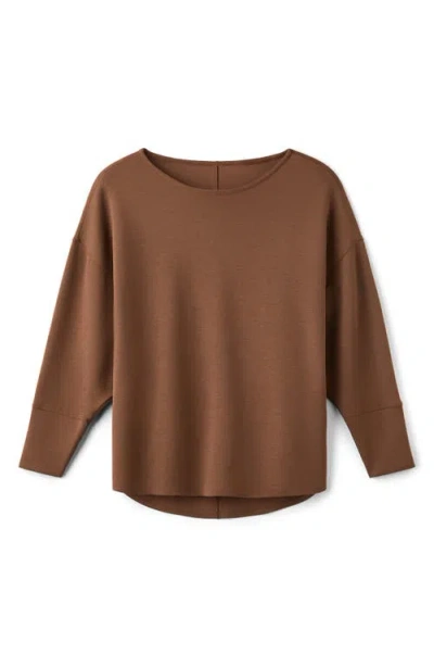 Rhone Dreamglow Pullover Sweatshirt In Brown