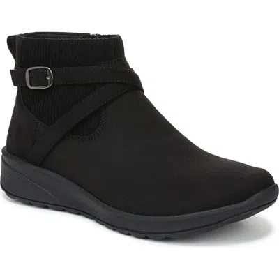 Lifestride Women's Gates Washable Zipper Short Booties In Black