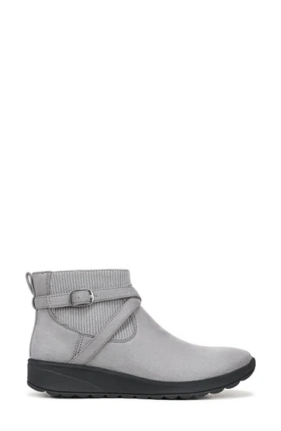 Lifestride Women's Gates Washable Zipper Short Booties In Gray