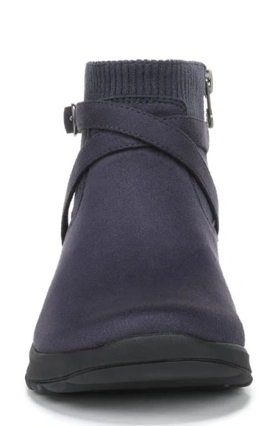 Lifestride Women's Gates Washable Zipper Short Booties In Blue