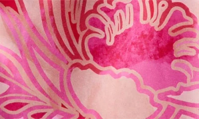 Natori Deco Notch Pajama Set In Pink