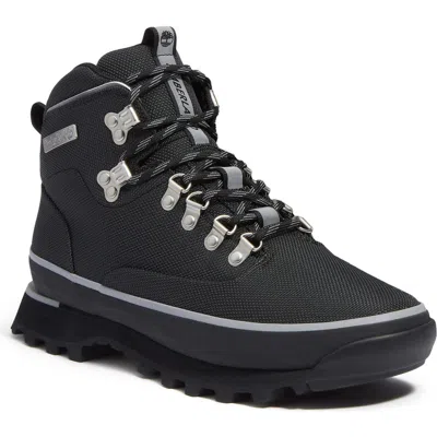 Timberland Euro Hiker Mid Hiking Boot In Black