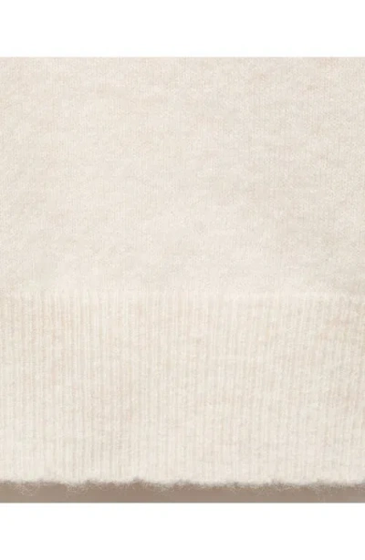 Mango Lady Bow Cardigan In Multi