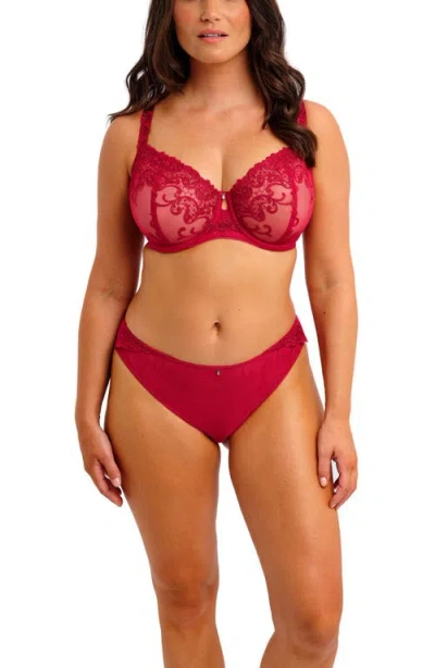 Fantasie Women's Reflect Brief Underwear In Red