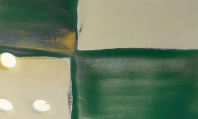 Mackenzie-childs Mackenzie Childs Emerald Check Small Enameled Steel Colander In Green