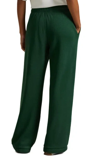 Polo Ralph Lauren Cotton Blend Joggers Featuring Elastic Cuffs And Waistband In Green