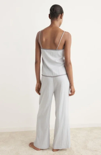 Mango Pajama Pants In White