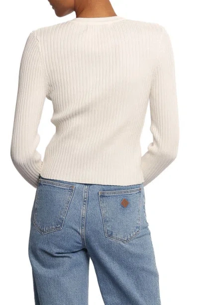 Petal And Pup Petal & Pup Searie Rib Cardigan In White