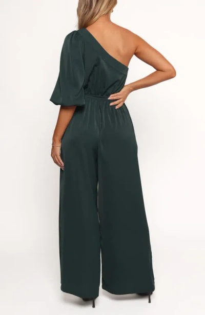 Petal And Pup Petal & Pup Hedda Asymmetric Jumpsuit In Green