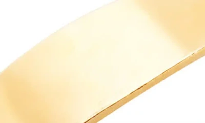 Nashelle Slim Signet Ring In Gold