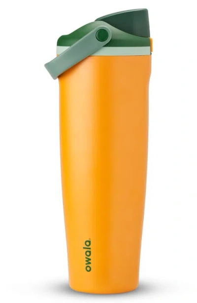 Owala Freesip Sway 40 oz Water Bottle In Orange Grove At Urban Outfitters In Yellow