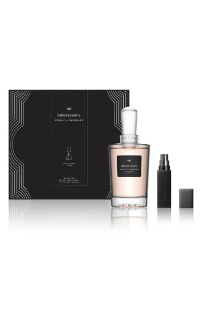 Mind Games French Defense Extrait De Parfum Decanter Gift Set In Transparent