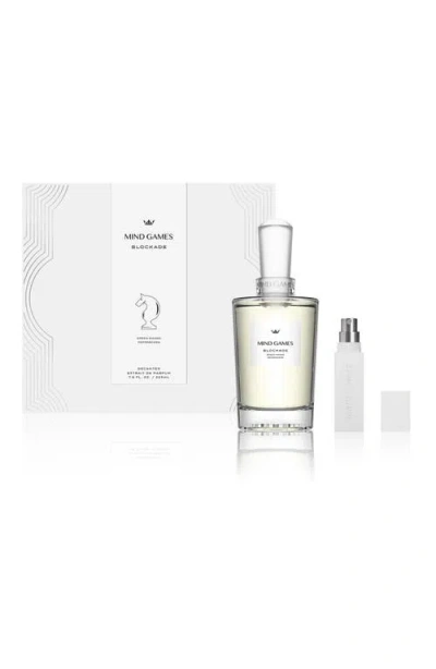 Mind Games Blockade Extrait De Parfum Decanter Gift Set In Green