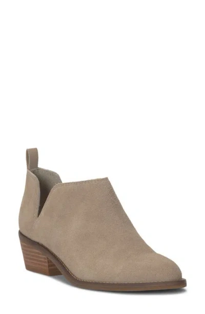 Lucky Brand Fayth Bootie In Brown