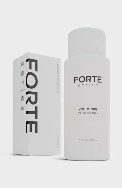 Forte Series Volumizing Conditioner.  Lightweight Moisture, Detangle & Fuller-looking Body. In White
