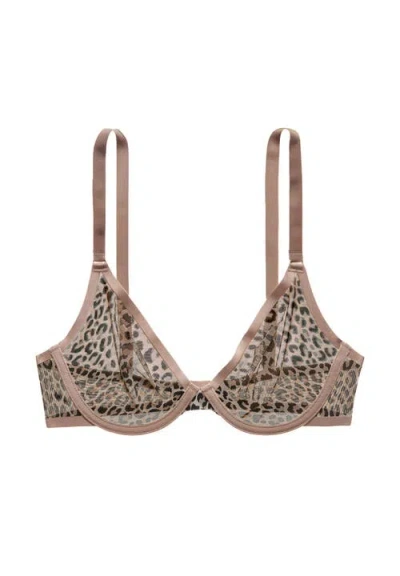 Cuup The Plunge Mesh In Brown