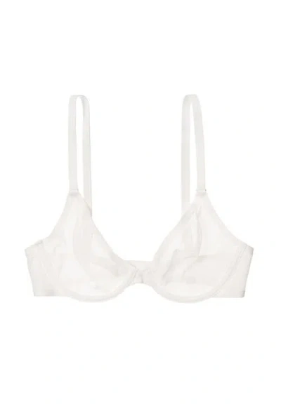 Cuup The Plunge Mesh In White