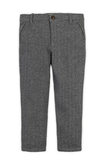 Hope & Henry Kids' Fleece Suit Pant Made With Organic Cotton In Gray