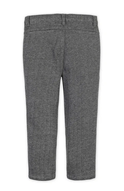 Hope & Henry Kids' Fleece Suit Pant Made With Organic Cotton In Gray