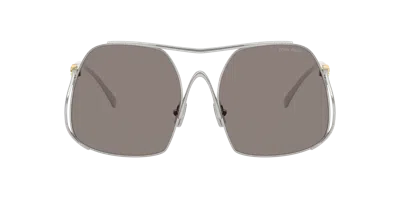 Miu Miu Woman Sunglass Mu A55s In Gray