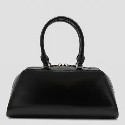 Givenchy Women Antigona East West Small Leather Shoulder Bag In Black