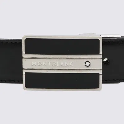 Montblanc Rectangular-buckle Belt In Black