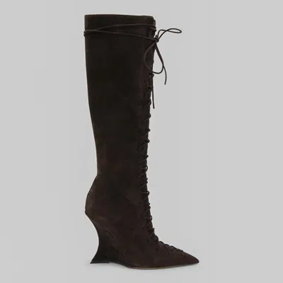 Paris Texas Nina 105 Lace-up Boot In Black
