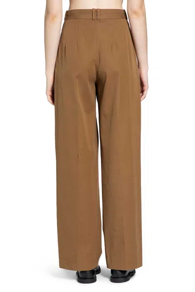 The Row Tailored Trousers With Pleats And Pockets In Neutral