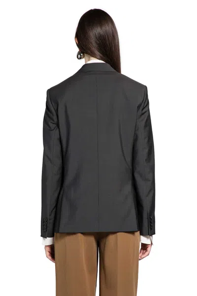 The Row Faelan Blazer In Gray