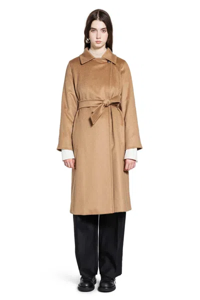 Max Mara Manuela Icon Coat In Brown