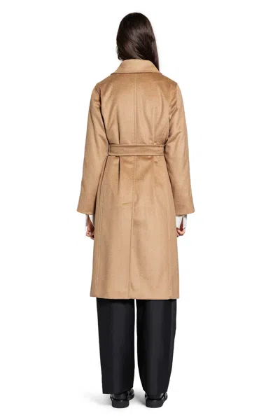 Max Mara Manuela Icon Coat In Brown