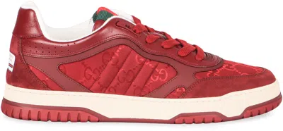 Gucci Re-web Low-top Sneakers In Animal Print