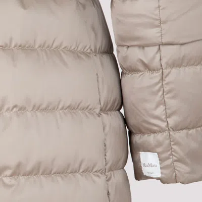 Max Mara The Cube Novef Down Jacket In Neutral